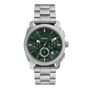 Fossil FS6079 Chronograph Men’s Watch – Sporty Blue Dial with Refined Detailing